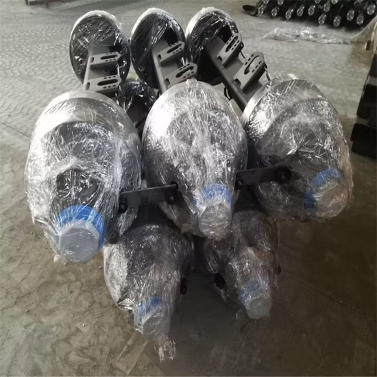 Heavy Duty Semi Trailer Parts Truck Rear Axle Standard Size Trailer Axle From China Manufacturer Sale